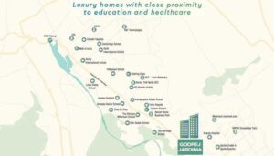 Godrej Jardinia Location Map