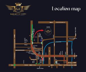 Galactic City Phase 2 Location Map