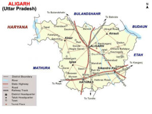 Jattari Aligarh Location Map