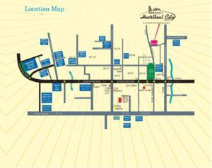 Amrapali Sapphire Resale Location Map