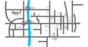 Urbainia Trinity NX Location Map