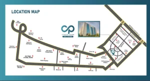 Bhutani Cyber Park Location Map