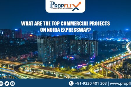 What are the top commercial projects on Noida Expressway