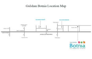 Gulshan Botnia Location Map