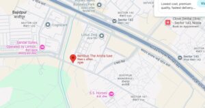 Location Map Nimbus The Arista Luxe