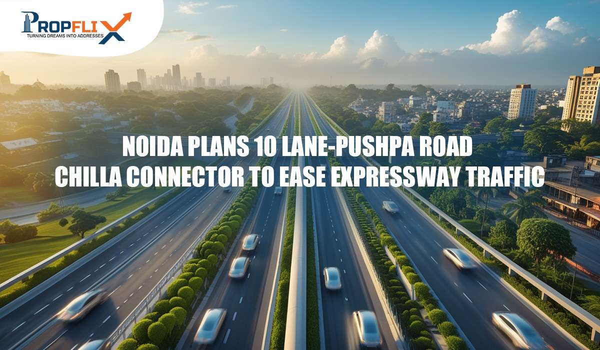 Noida Plans 10-Lane Pushpa Road–Chilla Connector to Ease Traffic on ...